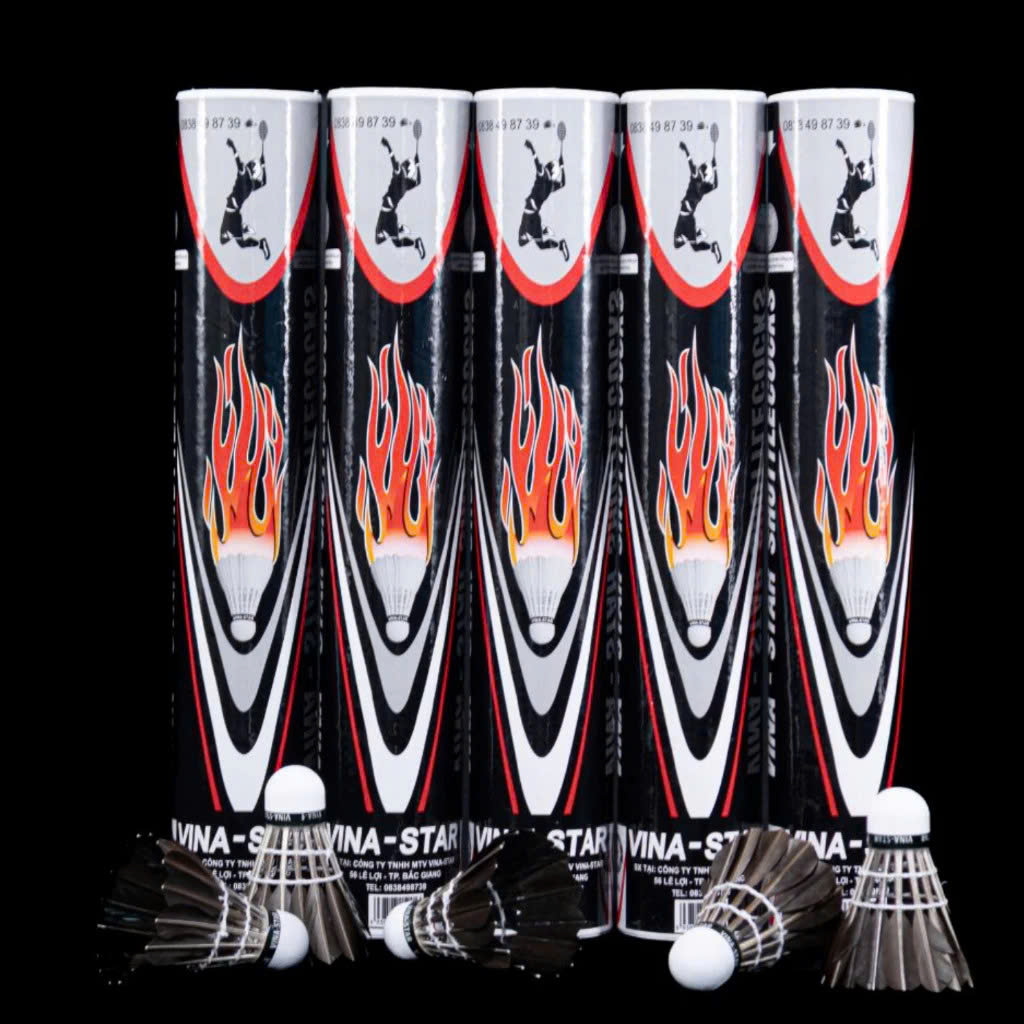 Ống 12 trái cầu VINASTAR ĐEN