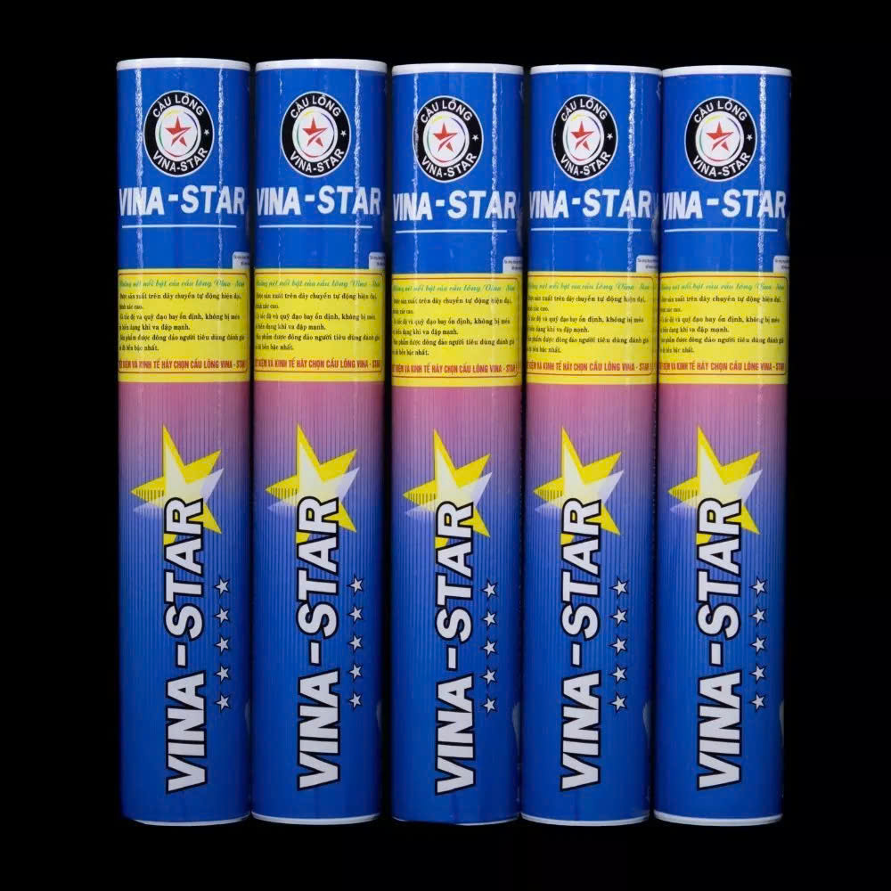Ống 12 trái cầu VINASTAR XANH THAN loại 2