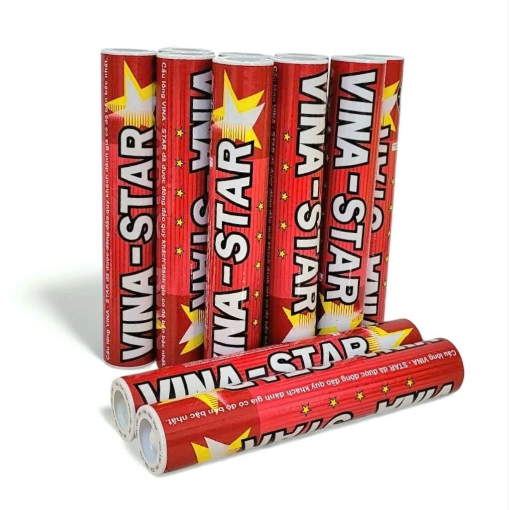Ống 12 trái cầu VINASTAR XANH THAN loại 4