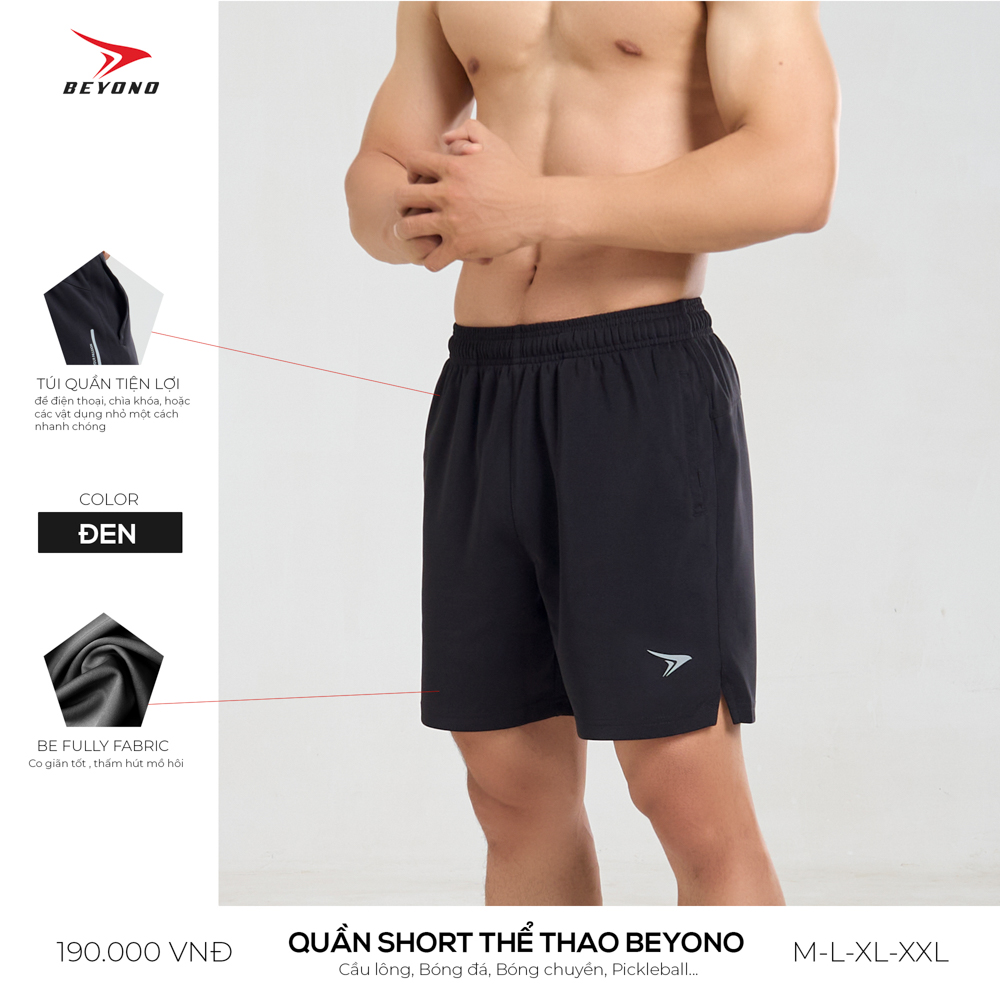 Quần short thể thao Nam Beyono QCL03