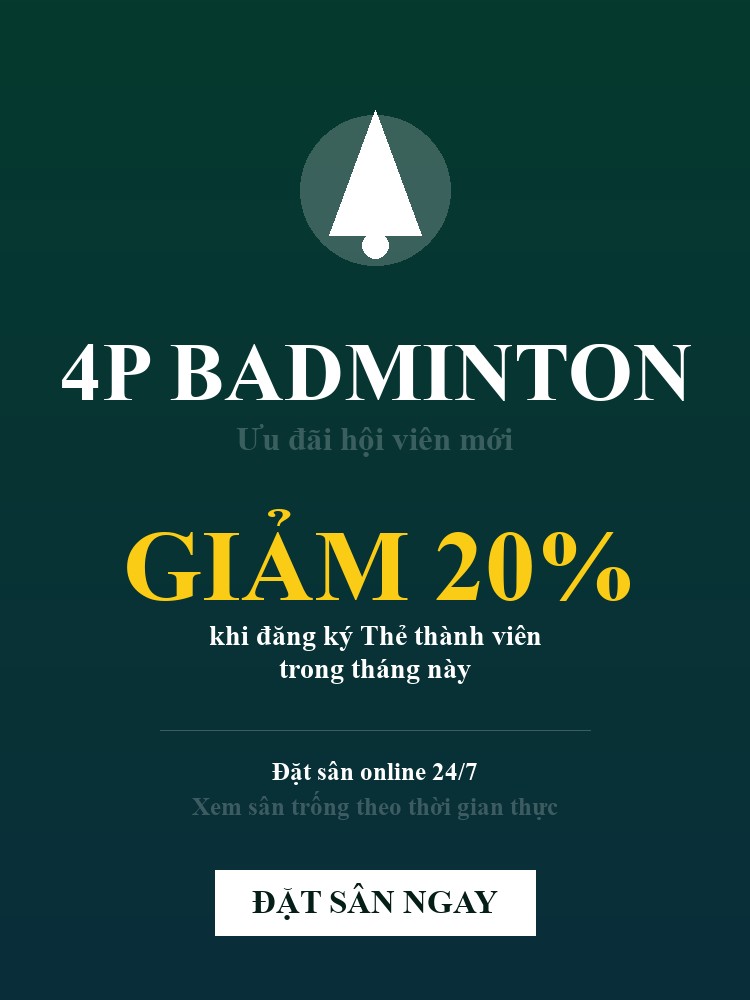 Thông báo 4P Badminton